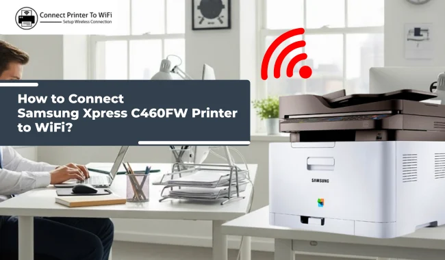 How to Connect Samsung Xpress C460FW Printer to WiFi?